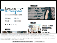 Tablet Screenshot of lecturassumergidas.com